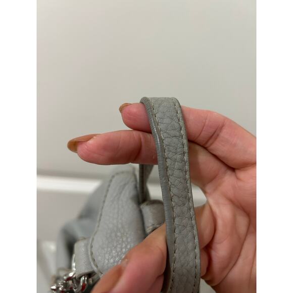 Rebecca Minkoff Julian Tassels Gray Leather Backpack main image 10